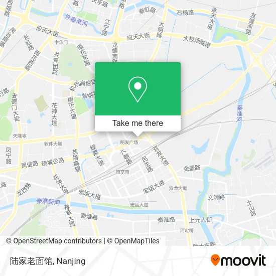 陆家老面馆 map