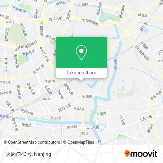 夹岗门43号 map