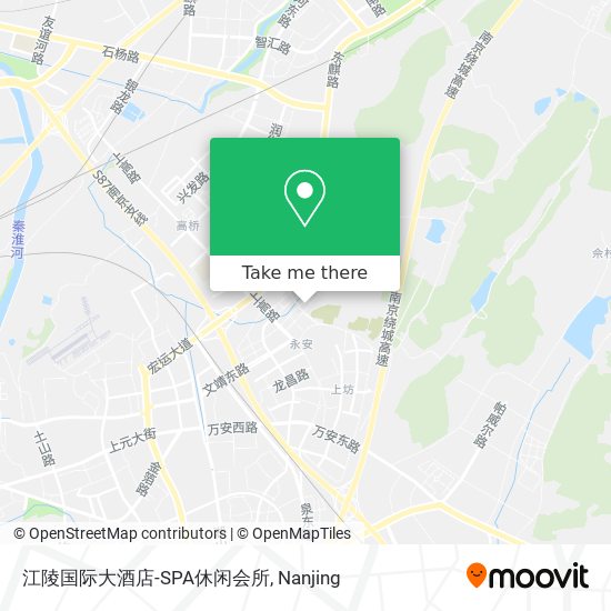 江陵国际大酒店-SPA休闲会所 map