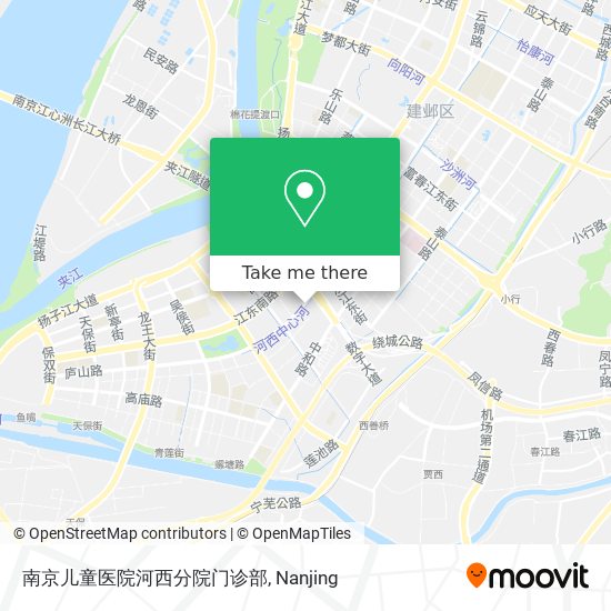 南京儿童医院河西分院门诊部 map