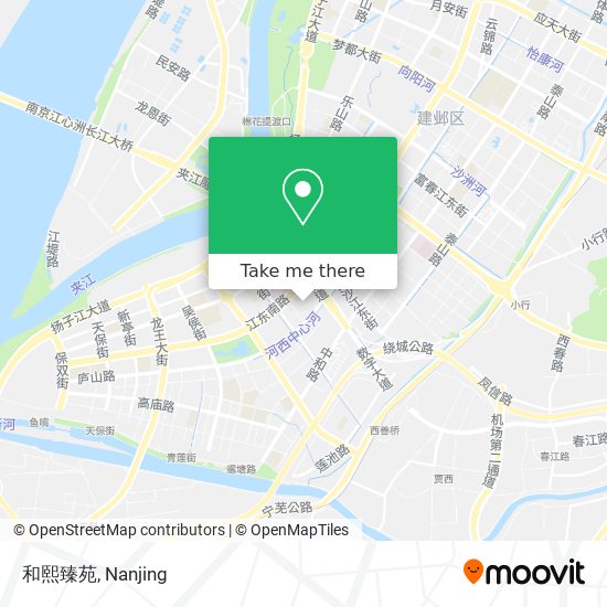 和熙臻苑 map