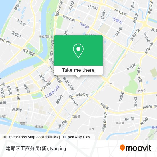 建邺区工商分局(新) map