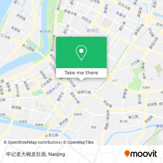 毕记老大碗皮肚面 map