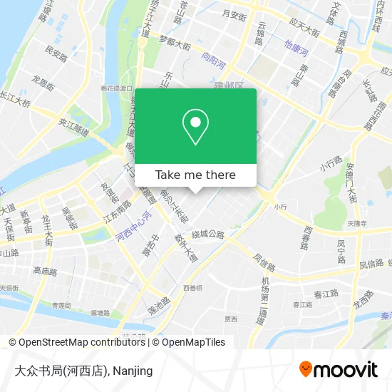 大众书局(河西店) map