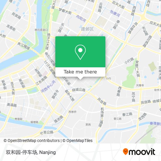 双和园-停车场 map