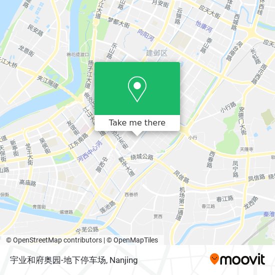 宇业和府奥园-地下停车场 map