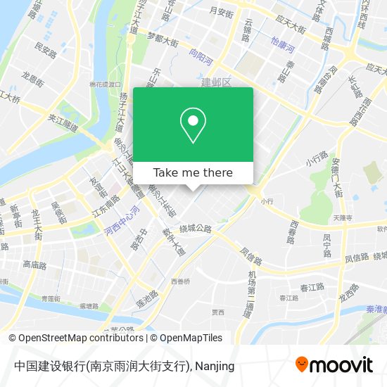 中国建设银行(南京雨润大街支行) map