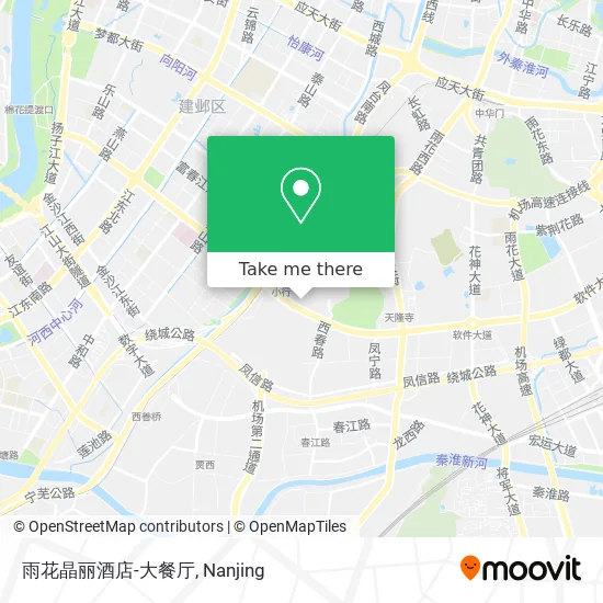 雨花晶丽酒店-大餐厅 map