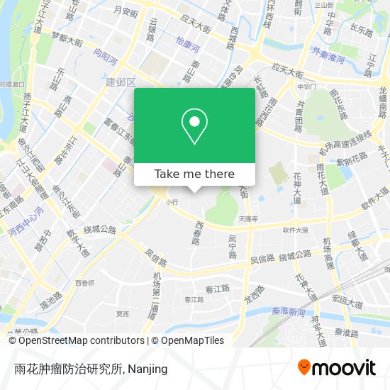 雨花肿瘤防治研究所 map