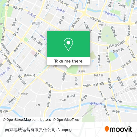 南京地铁运营有限责任公司 map
