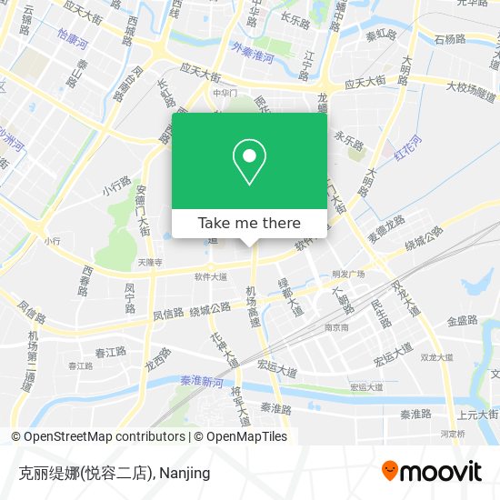 克丽缇娜(悦容二店) map