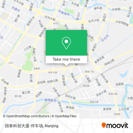 国泰科创大厦-停车场 map
