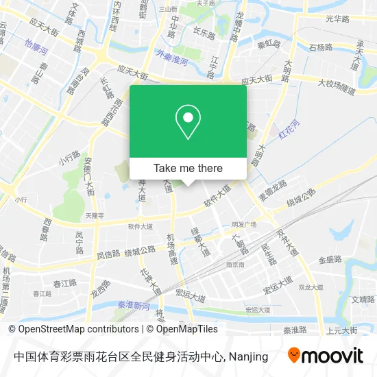 中国体育彩票雨花台区全民健身活动中心 map