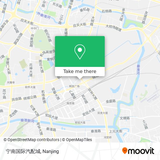 宁南国际汽配城 map