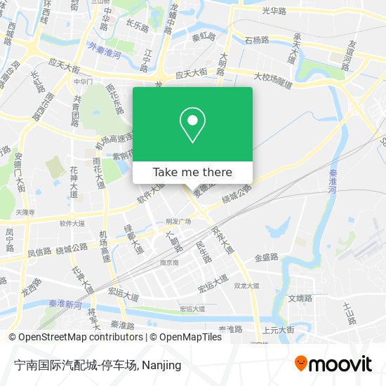 宁南国际汽配城-停车场 map