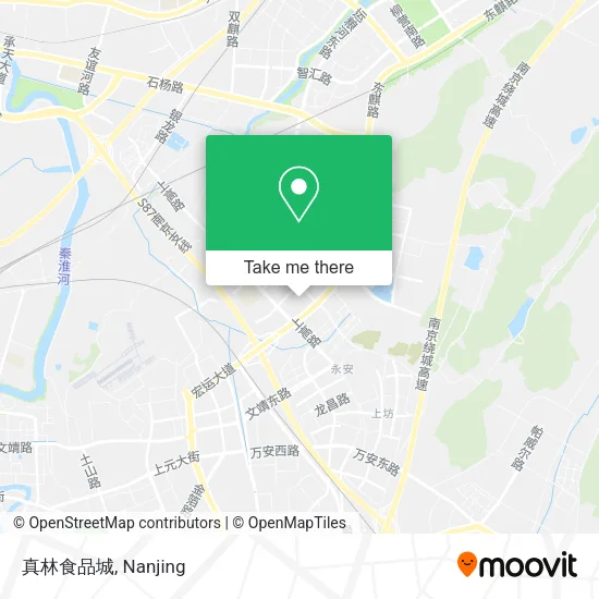 真林食品城 map