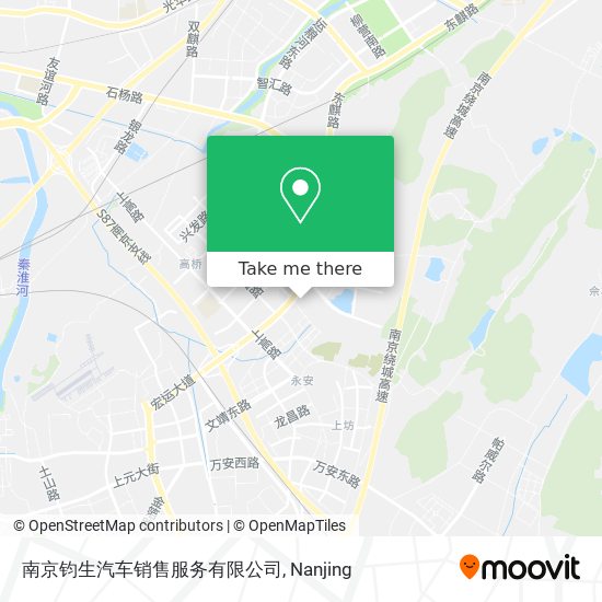 南京钧生汽车销售服务有限公司 map