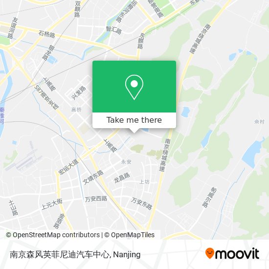 南京森风英菲尼迪汽车中心 map
