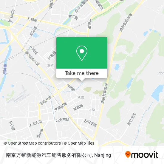 南京万帮新能源汽车销售服务有限公司 map