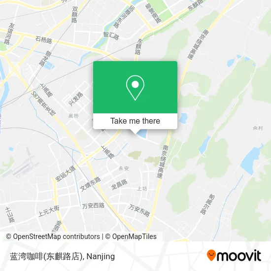 蓝湾咖啡(东麒路店) map