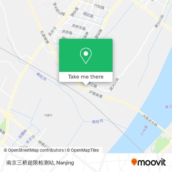 南京三桥超限检测站 map