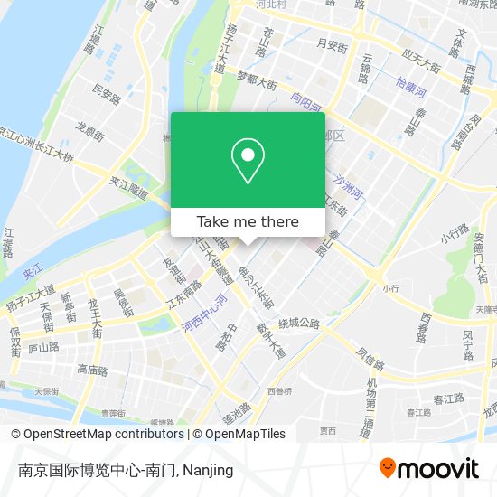 南京国际博览中心-南门 map
