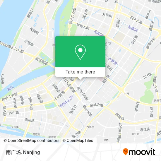 南广场 map