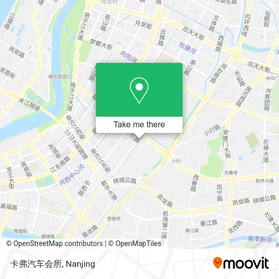 卡弗汽车会所 map