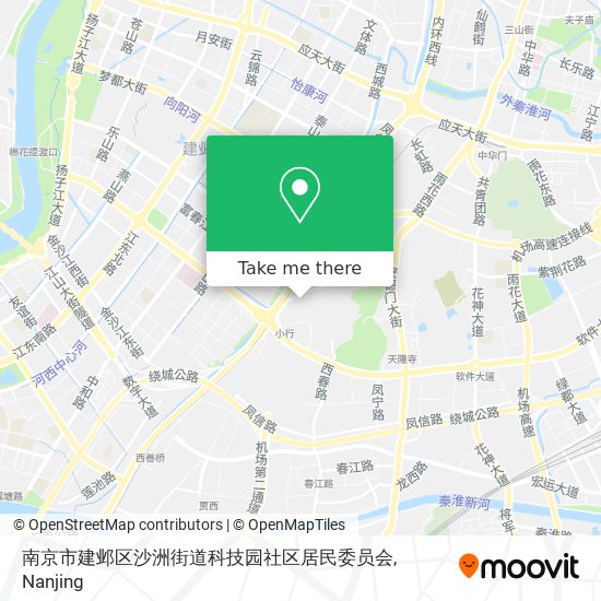 南京市建邺区沙洲街道科技园社区居民委员会 map