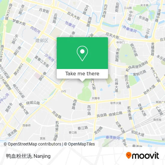 鸭血粉丝汤 map