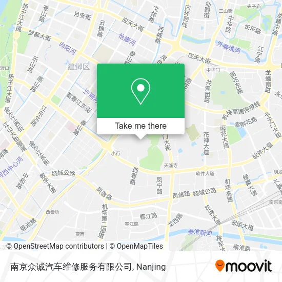 南京众诚汽车维修服务有限公司 map