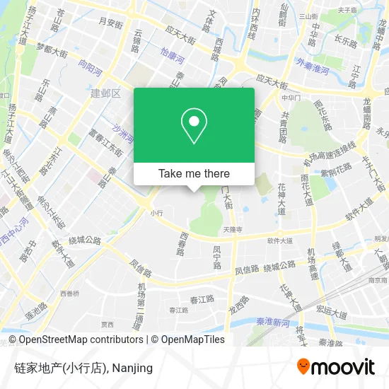 链家地产(小行店) map