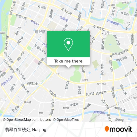 翡翠谷售楼处 map