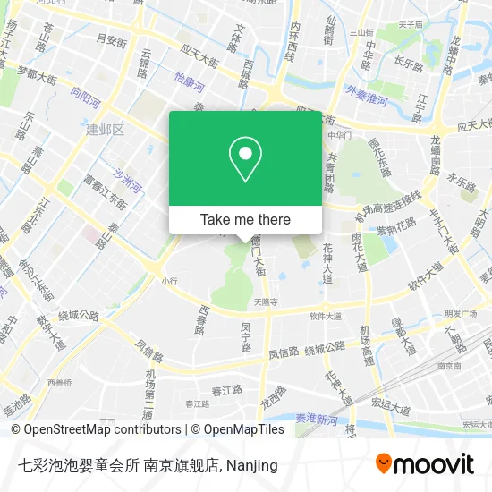 七彩泡泡婴童会所 南京旗舰店 map