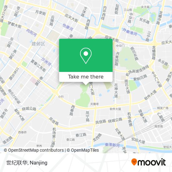 世纪联华 map