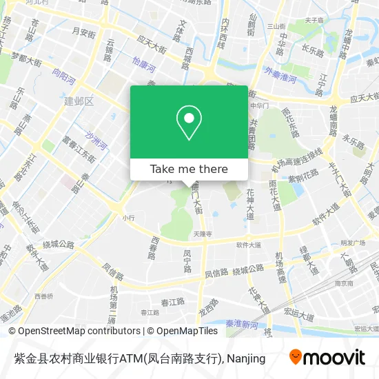 紫金县农村商业银行ATM(凤台南路支行) map