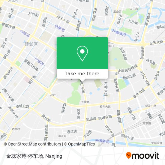 金蕊家苑-停车场 map