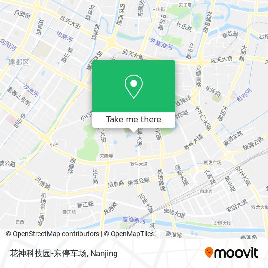 花神科技园-东停车场 map