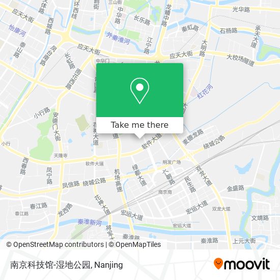 南京科技馆-湿地公园 map