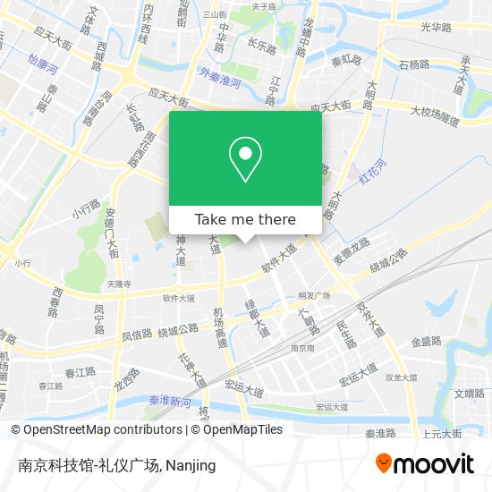 南京科技馆-礼仪广场 map