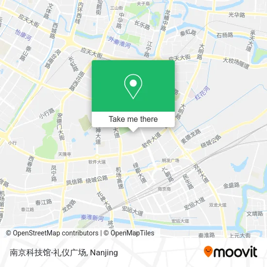 南京科技馆-礼仪广场 map