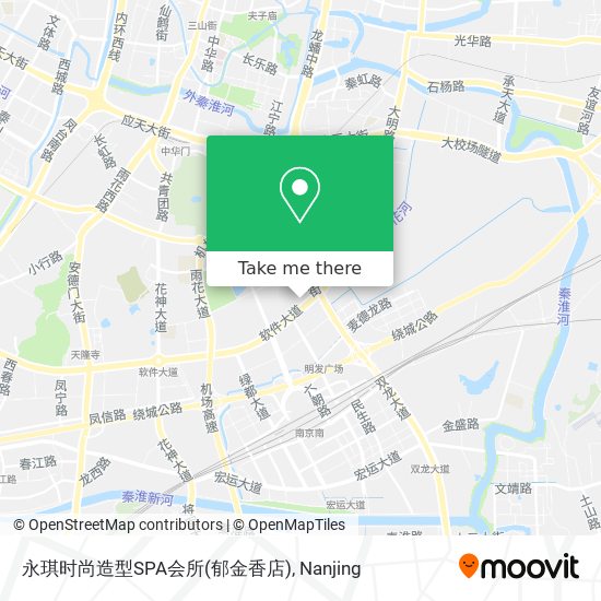 永琪时尚造型SPA会所(郁金香店) map