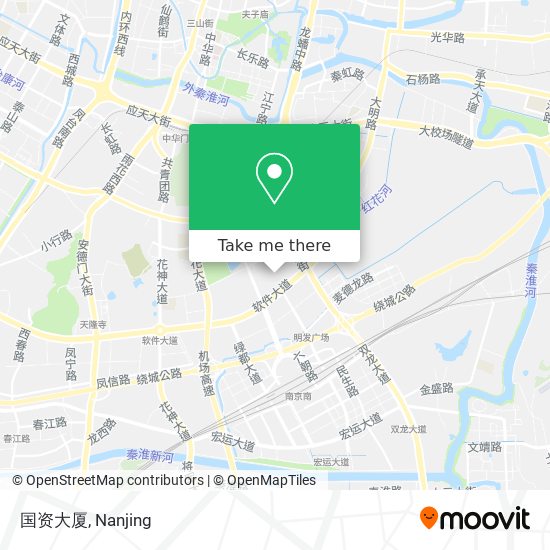 国资大厦 map
