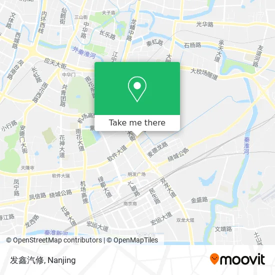 发鑫汽修 map