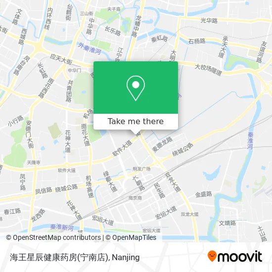 海王星辰健康药房(宁南店) map