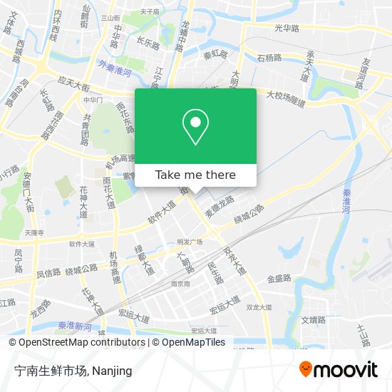 宁南生鲜市场 map