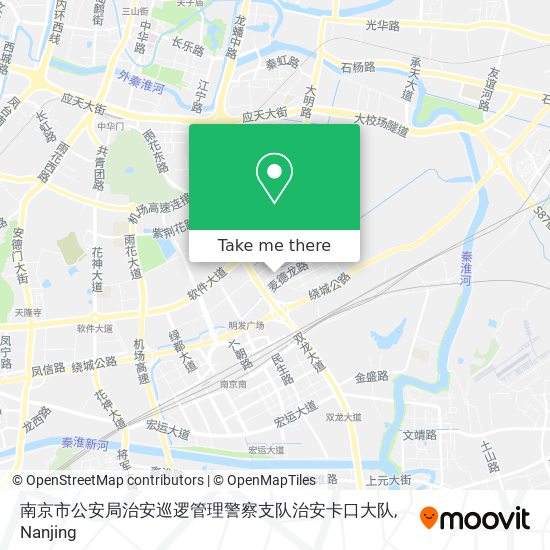 南京市公安局治安巡逻管理警察支队治安卡口大队 map