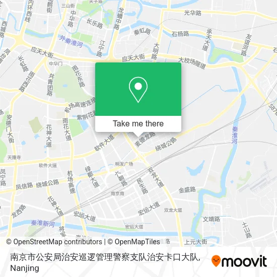 南京市公安局治安巡逻管理警察支队治安卡口大队 map