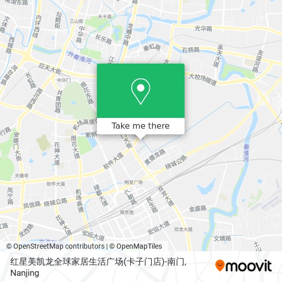 红星美凯龙全球家居生活广场(卡子门店)-南门 map