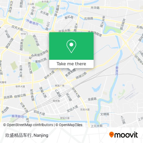 欣盛精品车行 map